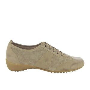 𝅺MUNRO Pace tan suede sneaker/loafers size 7